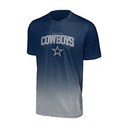 Foco Dallas Cowboys NFL Gradient Mesh Jersey Short Sleeve Herren T-Shirt - L von Foco
