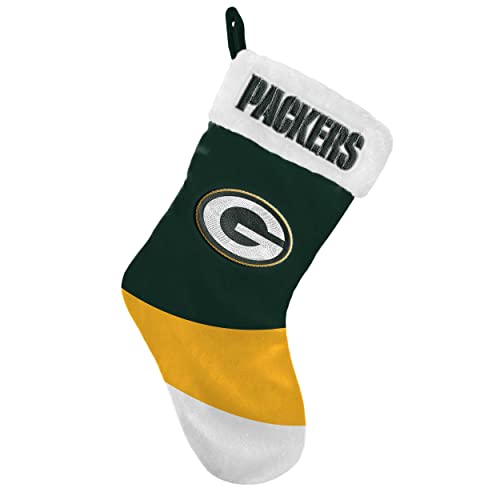 Foco Green Bay Packers NFL 2021 Colorblock Stocking - Stück von Foco