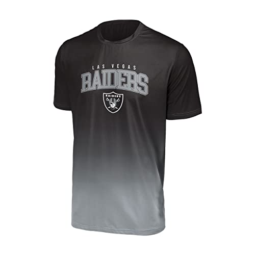 Foco Las Vegas Raiders NFL Gradient Mesh Jersey Short Sleeve Herren T-Shirt - M von Foco