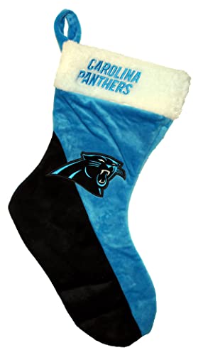 Foco NFL Carolina Panthers 2020 Basic Santa Claus Stocking Nikolaus-, Weihnachtsstrumpf von Foco