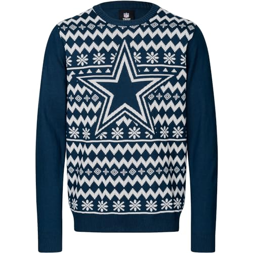 FOCO NFL Winter Sweater Xmas Strick Pullover Dallas Cowboys - XXL von FOCO