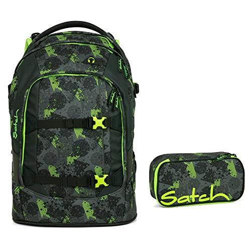 Satch Pack Off Road 2er Set Schulrucksack & Schlamperbox von Fond of Bags