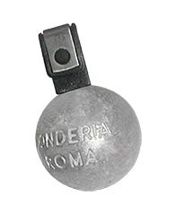 Fonderia Roma Piombo Top J 150 Gramm für die Anhängerkupplung, 2er Pack von Fonderia Roma