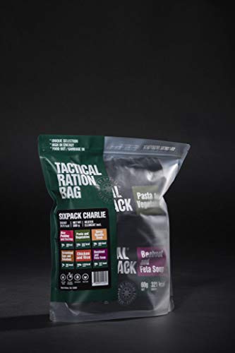 Tactical Foddpack 2 Tages Ration Charlie, 500g Sixpack von Foodpack