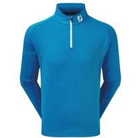FootJoy CHILL OUT PULLOVER Stretch Midlayer royal von FootJoy