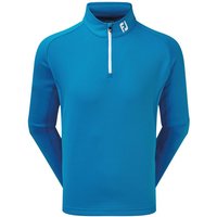 FootJoy CHILL OUT PULLOVER Stretch Midlayer royal von FootJoy