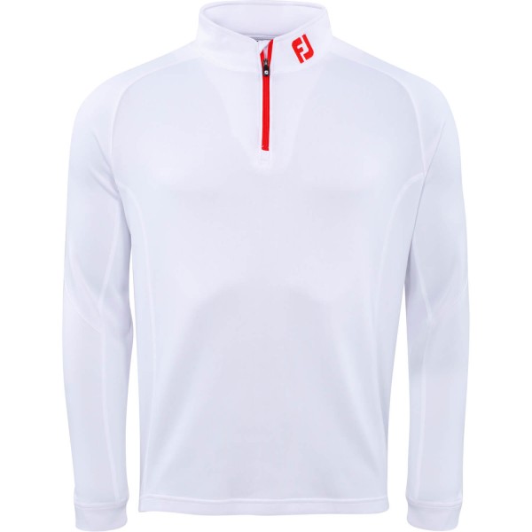FootJoy Chill-Out Pullover Athletic Fit weißrot von FootJoy