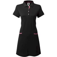 FootJoy FJ Golf Dress Halbarm Kleid schwarz von FootJoy