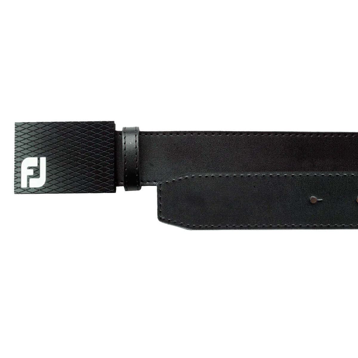 FootJoy Men's Leather Golf Belt, Mens, White, Regular | American Golf von FootJoy