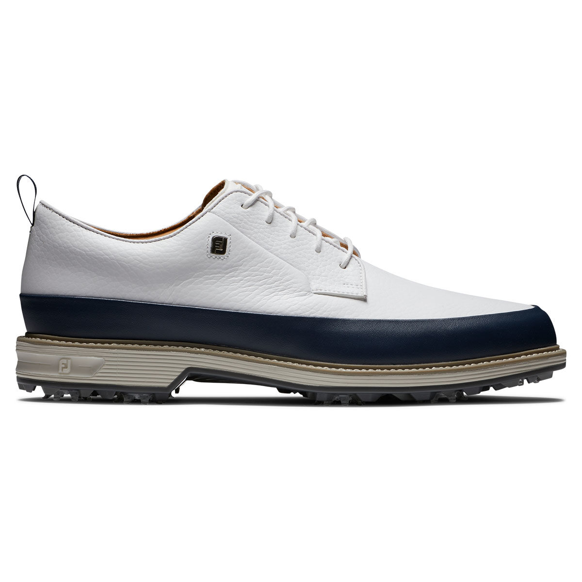 FootJoy Men's Premiere Series Field LX Waterproof Spiked Golf Shoes, Mens, White/navy/grey, 10, Regular | American Golf von FootJoy