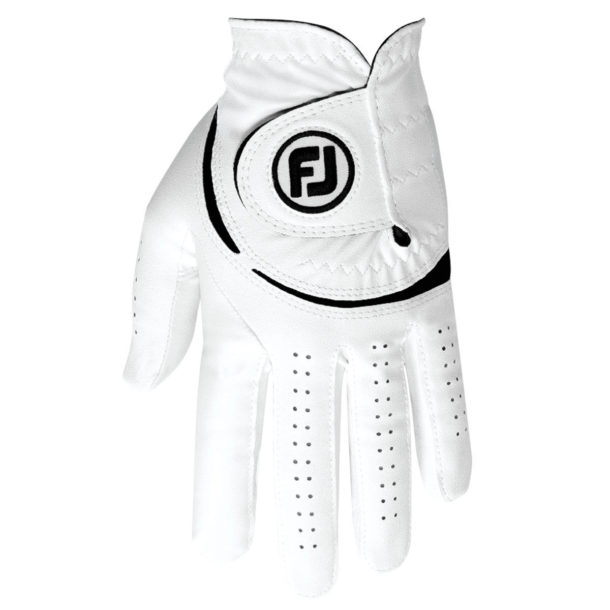 FootJoy Men's Weathersof Golf Glove, Mens, Left hand, Medium/large, White | American Golf von FootJoy