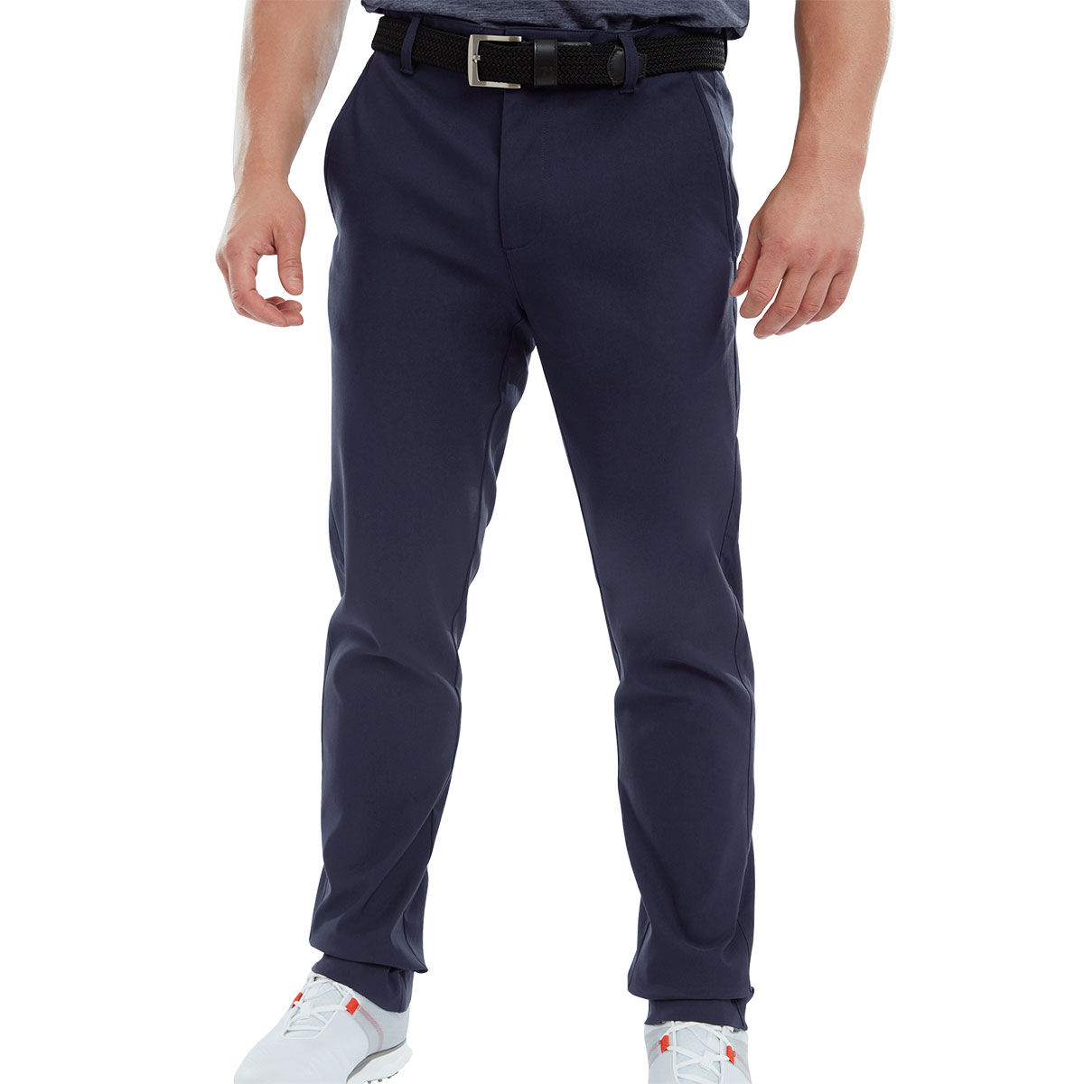 FootJoy Navy Blue ThermoSeries Regular Fit Golf Trousers, Size: 30 | American Golf von FootJoy
