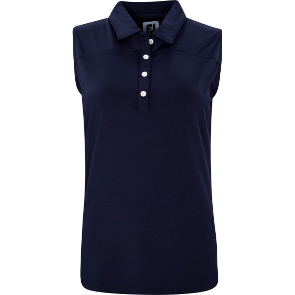 FootJoy Polo ohne Arm Mesh Back navy von FootJoy