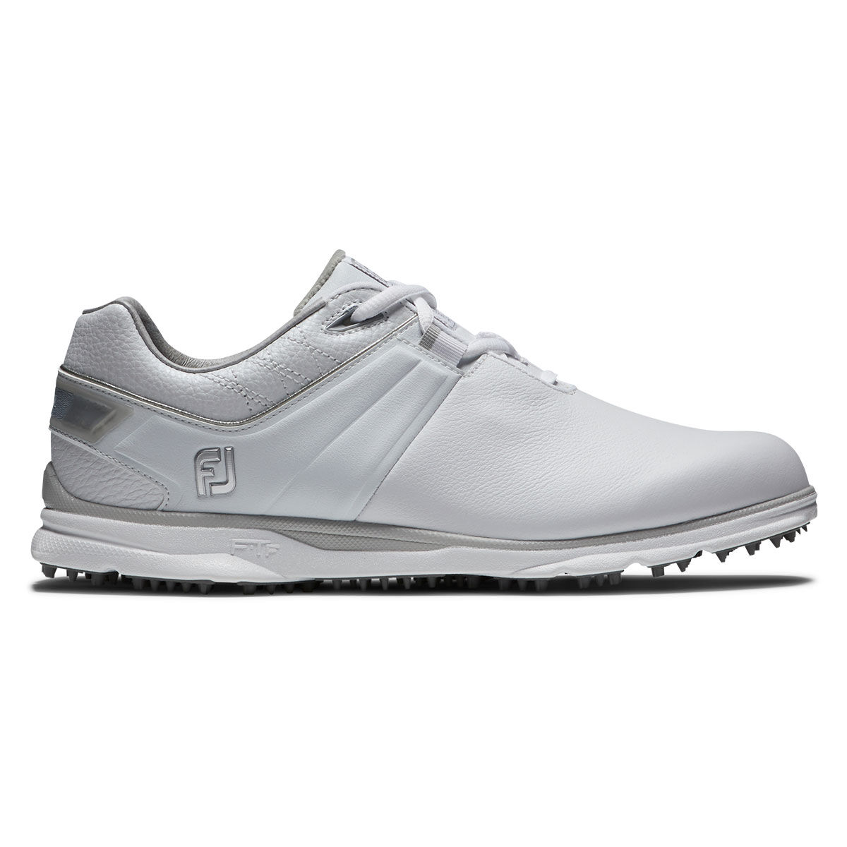 FootJoy Womens Pro SL Waterproof Spikeless Golf Shoes, Female, White/grey, 3.5, Regular | American Golf von FootJoy