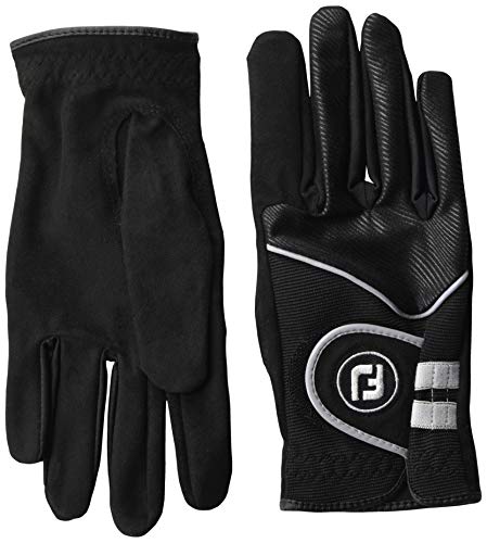 Footjoy Women's RainGrip Golf Gloves, Pair, Black Medium/Large, Pair von FootJoy