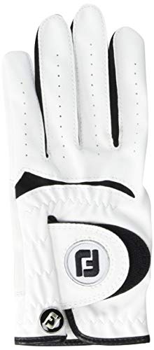 FootJoy Junior Golf Handschuh – Junior – linke Hand – L – Weiß Large weiß von FootJoy