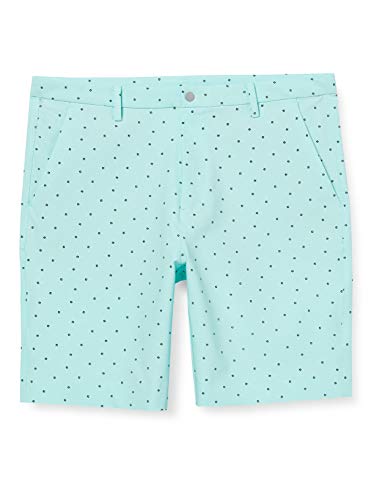 FootJoy Herren Print Shorts Kurze Hose, grün, 34 von FootJoy