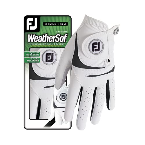 Footjoy WeatherSof Golfhandschuhe für Damen, Weiß, L von FootJoy