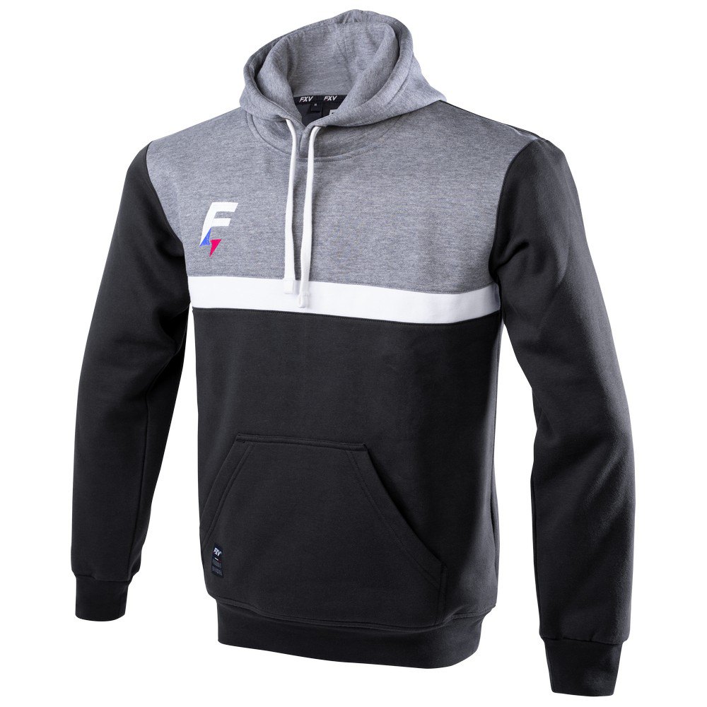 Force Xv Mediane Full Zip Sweatshirt Schwarz,Grau L Mann von Force Xv