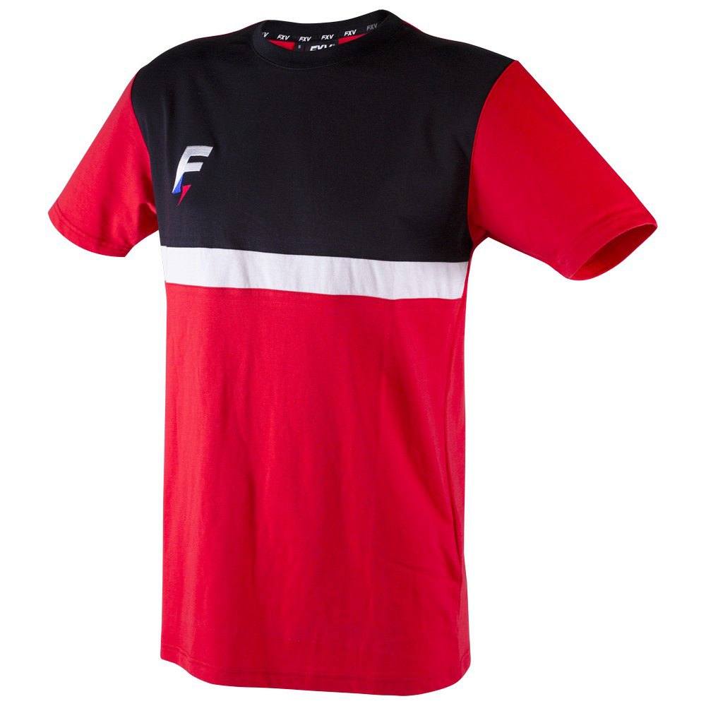 Force Xv Mediane Short Sleeve T-shirt Rot,Schwarz 3XL Mann von Force Xv