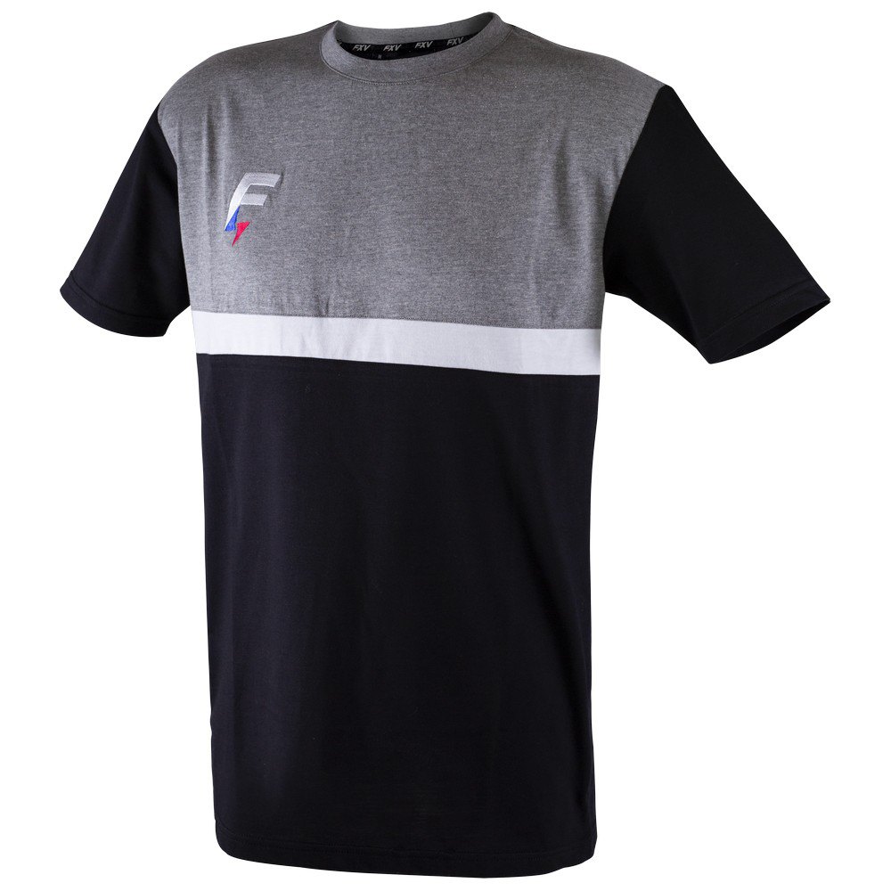 Force Xv Mediane Short Sleeve T-shirt Schwarz,Grau 2XL Mann von Force Xv