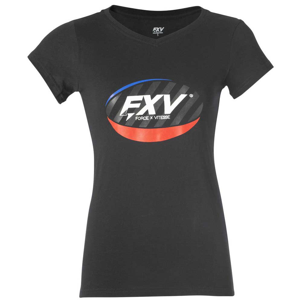 Force Xv Ovale Short Sleeve T-shirt Schwarz M Frau von Force Xv