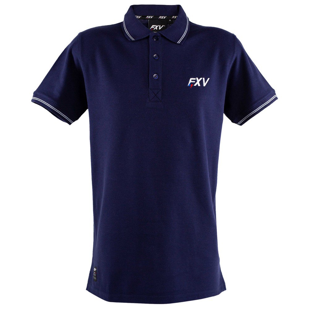 Force Xv Stade Short Sleeve Polo Blau L Mann von Force Xv