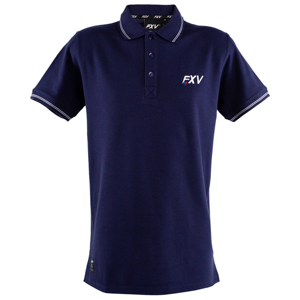 Force Xv Stade Short Sleeve Polo Shirt Blau M Mann von Force Xv