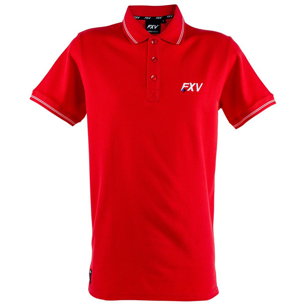 Force Xv Stade Short Sleeve Polo Shirt Rot 2XL Mann von Force Xv