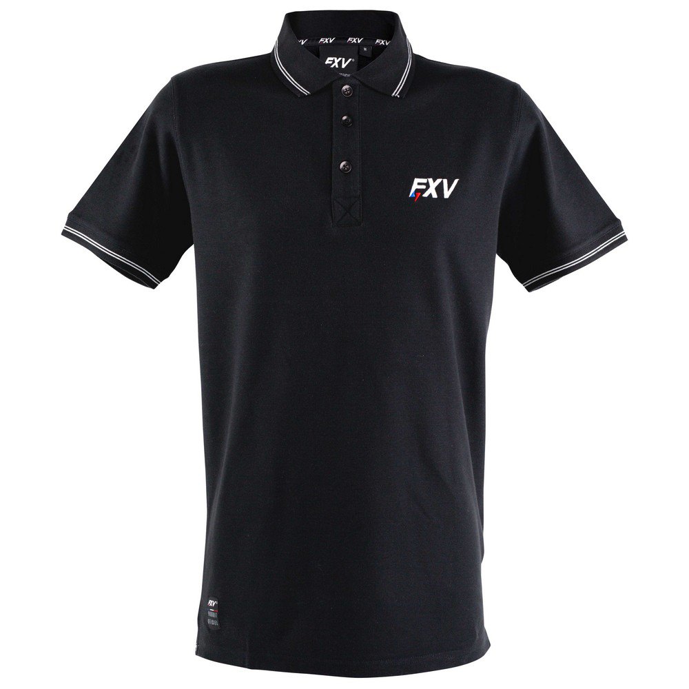 Force Xv Stade Short Sleeve Polo Shirt Schwarz M Mann von Force Xv