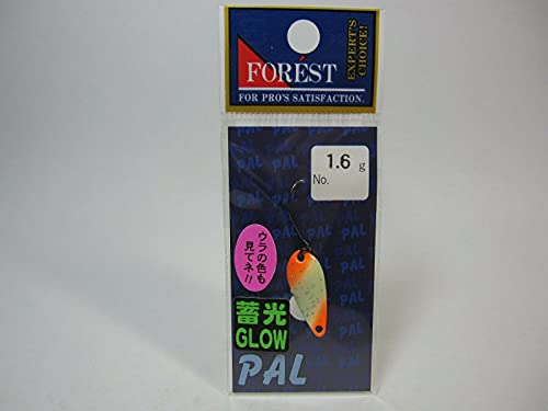 FOREST KAISEI Limited Spectral Color Löffel PAL 1,6 g Glow #KA01 Fighting Reverse von Forest