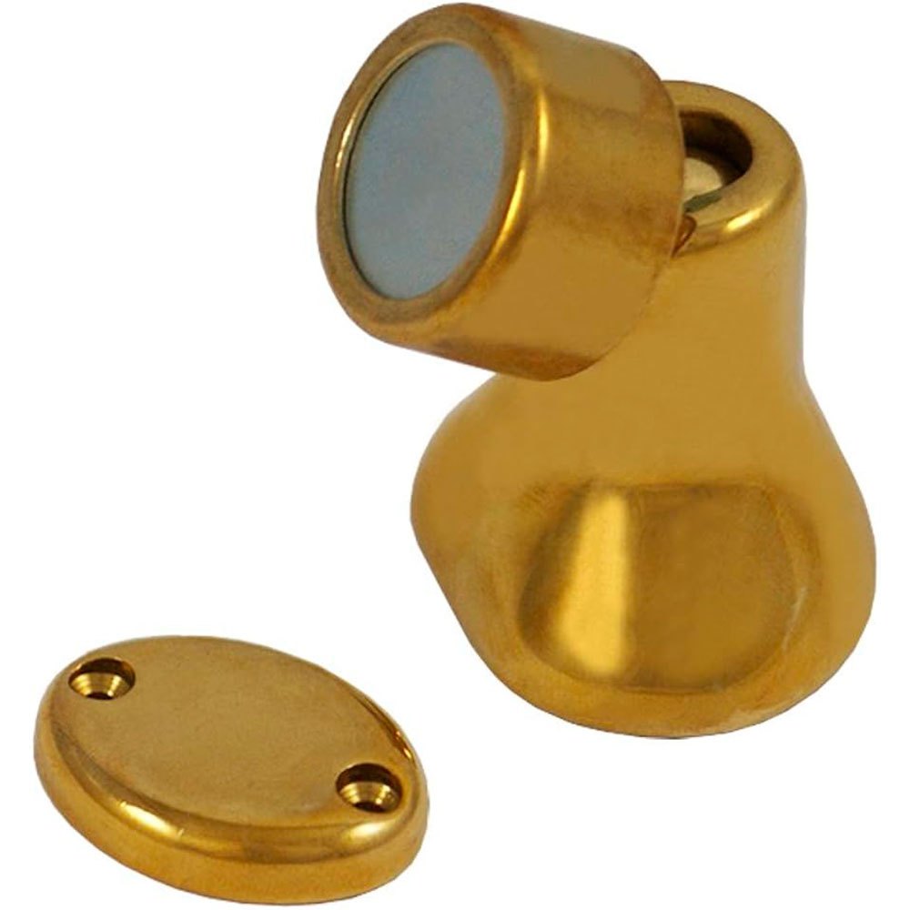 Foresti & Suardi Polished Brass Door Magnetic Stopper Silber 55 x 34 x 27 mm von Foresti & Suardi
