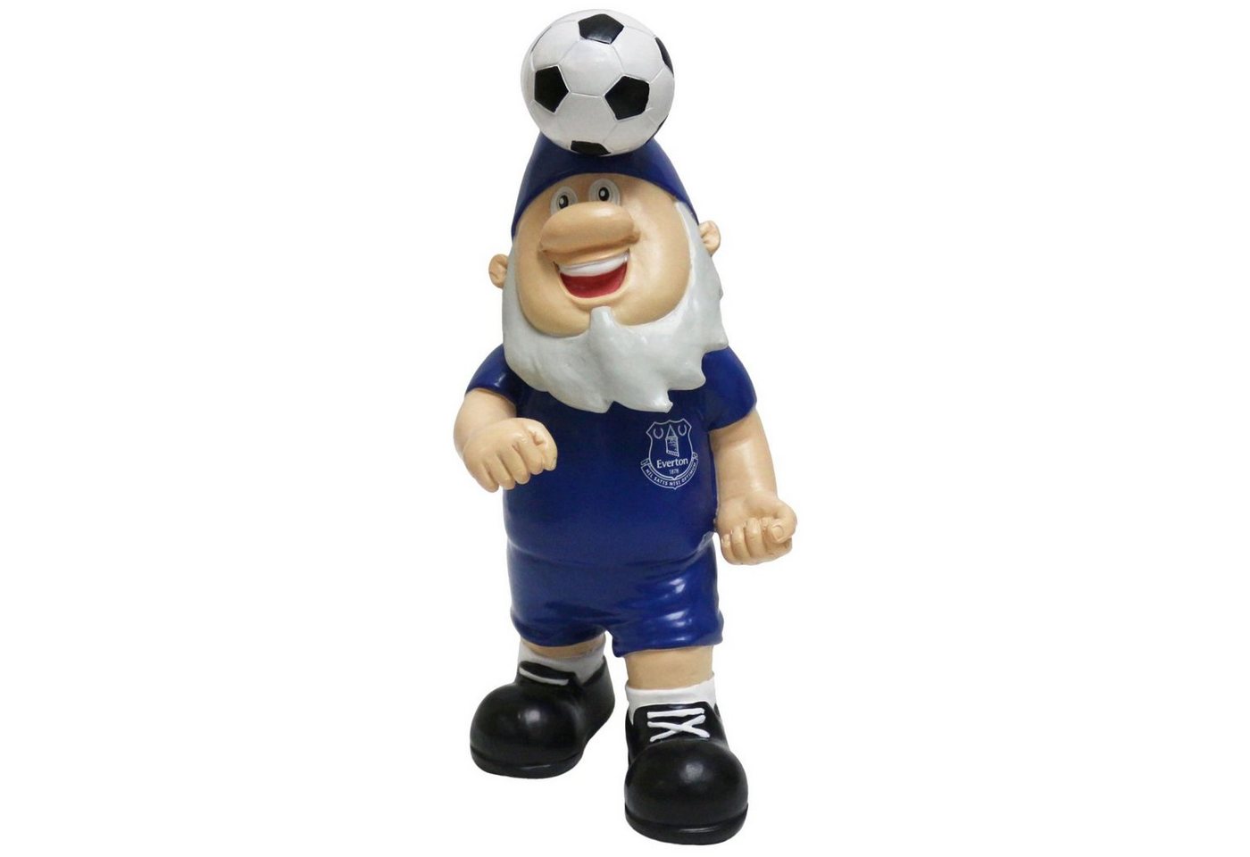 Forever Collectibles Sammelfigur Everton FC EPL Header Ball Gnom Gartenzwerg 20cm von Forever Collectibles