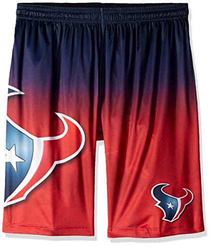 NFL Football Team Logo Herren Gradient Big Logo Training Shorts, Houston Texans von Forever Collectibles