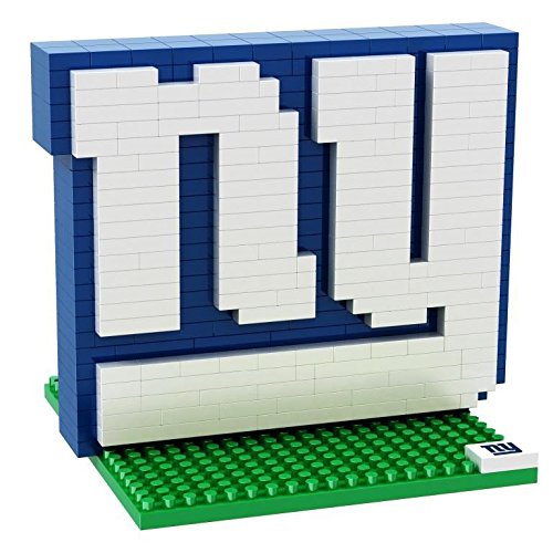 NFL Team brxlz 3D Logo Puzzle-Set (New York Giants) von Forever Collectibles