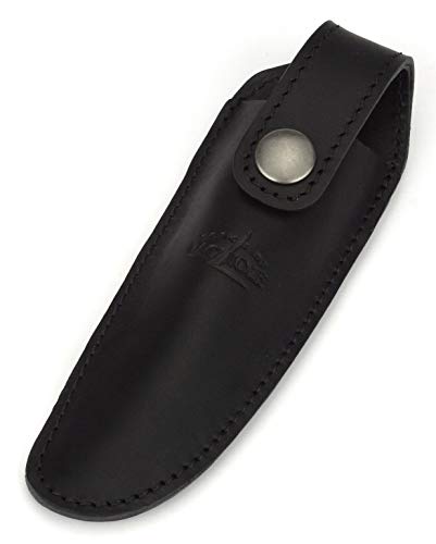 Forge de Laguiole A3N schwarzes Gürteletui aus Leder für EIN Laguiole Taschenmesser 11/12 cm von Forge De Laguiole
