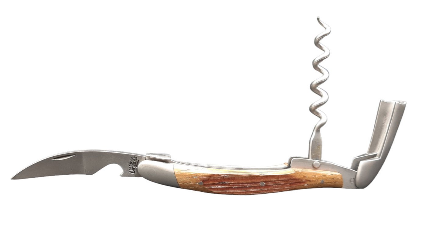 Forge de Laguiole Taschenmesser Forge de Laguiole Sommelier-Messer mit Fasseichenholz Griff von Forge de Laguiole