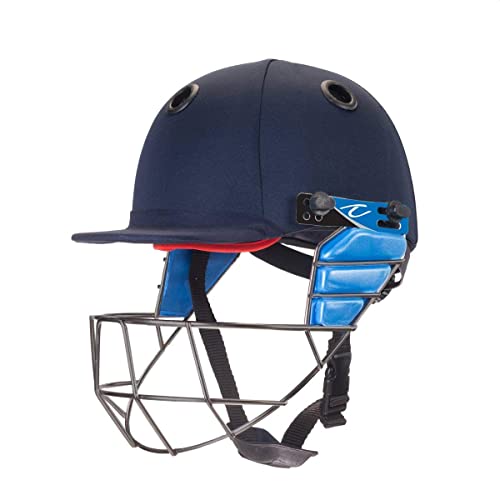 Forma Men's Test Plus Kricket Helm, Marineblau, Mittel von Forma