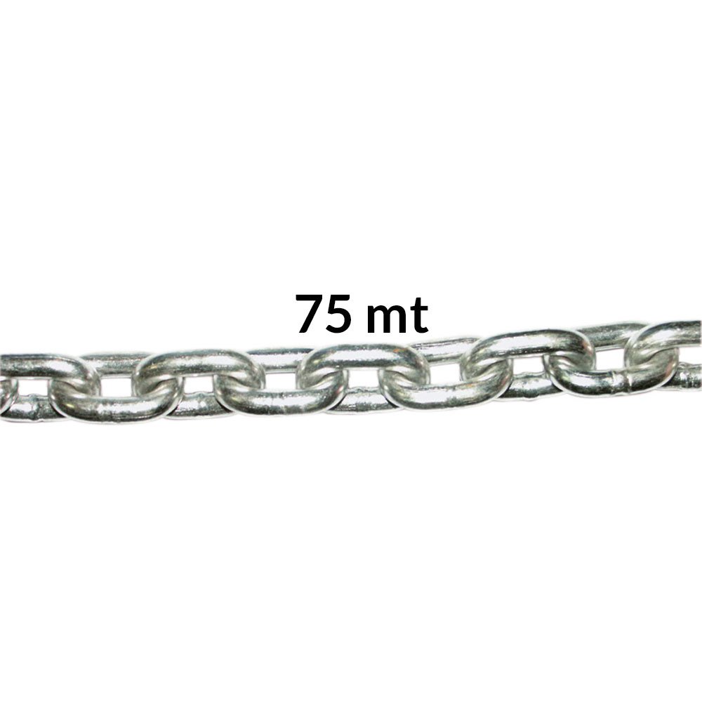 Oem Marine 12 Mm Stainless Steel Calibrated Chain Silber 75 m von Oem Marine