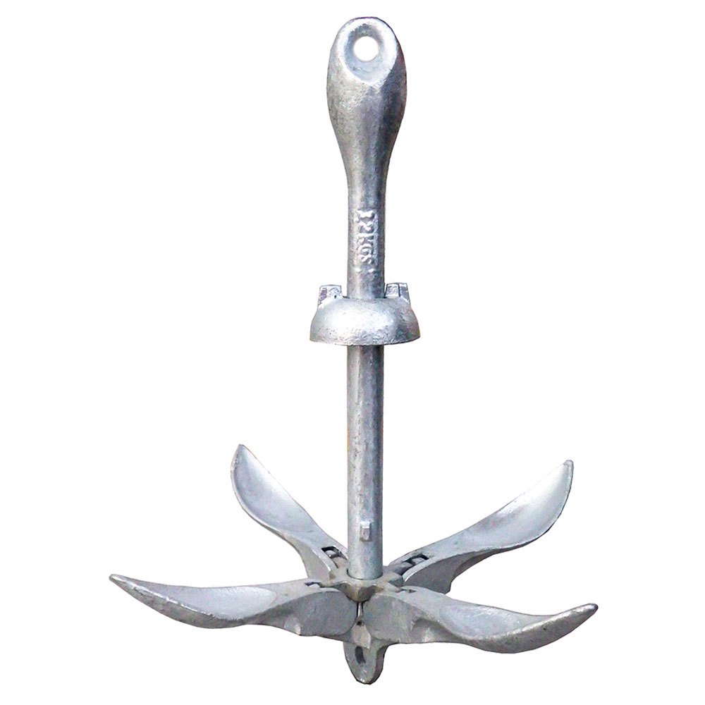 Oem Marine Umbrella Folding Anchor Silber 3.2 kg von Oem Marine