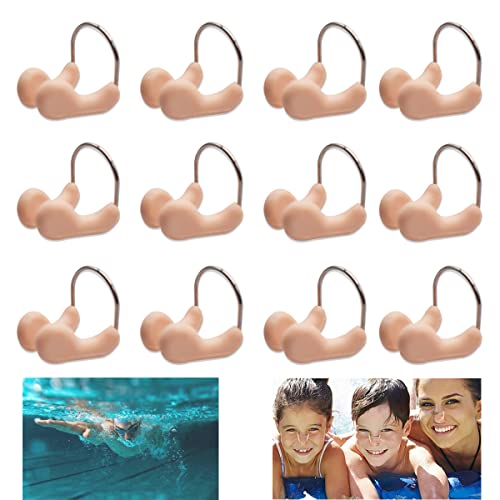 Erwachsene Kinder Schwimmen Nasenklammer Weich Silikon Schwimmer Unisex Nase  de 