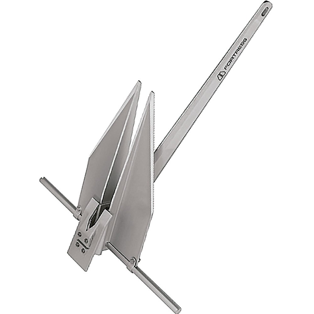 Fortress Boats 46-51´ Aluminium Anchor Silber von Fortress