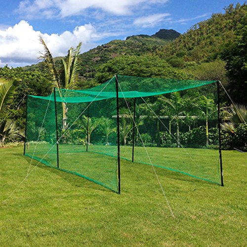Fortress Das ultimative Kricketnetz – Garten Cricket Käfig (6m) von Fortress