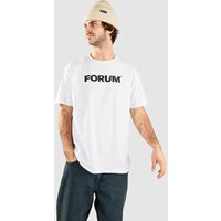 Forum Glitch T-Shirt white von Forum