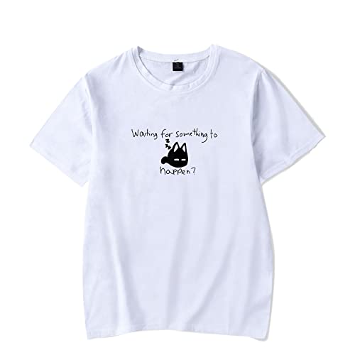 Fosike Omori T-Shirt Unisex Basic, Herren/Damen T-Shirt Kurzarm Print Sommer Tshirt Rundhals Regular Fit XXS-4XL von Fosike