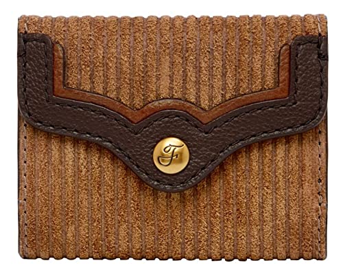 Fossil Heritage Trifold Wallet Multi Brown von Fossil