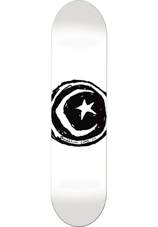 Foundation Skateboards Skateboard Foundation Skateboard Deck Star & Moon 8.5"x32,35" von Foundation Skateboards