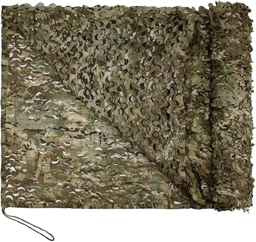 Fousam Tarnnetz Camouflage Netz, zum Thema Jagd, Sonnenschutz, Militär Armee Party Dekoration, Autoabdeckung, Größe, 2x3m von Fousam