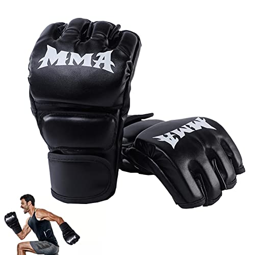 Fowybe Boxtrainingshandschuhe - Boxhandschuhe für Herren | MMA Handschuhe für Männer und Frauen, Mixed Martial Arts Sparring Training Grappling Kampfhandschuhe von Fowybe