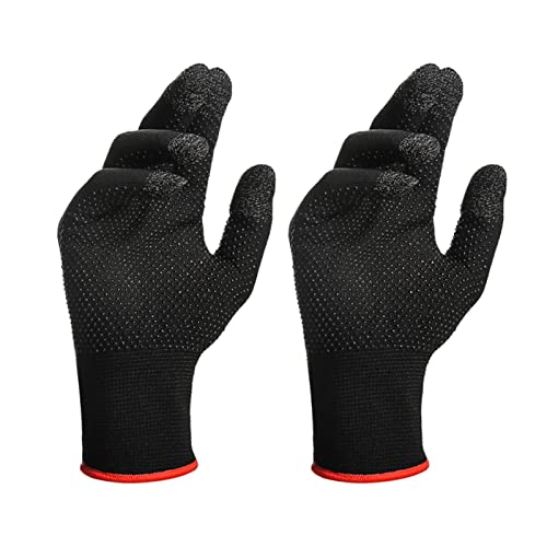 Fowybe Touch-Finger-Handschuhe,Winterhandschuh Touchscreen-Handschuh | Kaltwetter-warme Handschuhe Gefrierschrank-Arbeitshandschuhe mit rutschfestem Silikon-Gel-Anzug zum Laufen Fahren von Fowybe